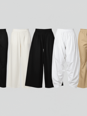✅ Wide Leg Cotton Pant Trouser For Women – WLPTC (Culottes Style)