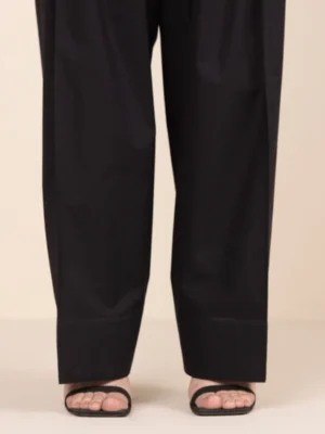 ✅ Elegant Farshi Shalwar For Women (Black)– EFSB