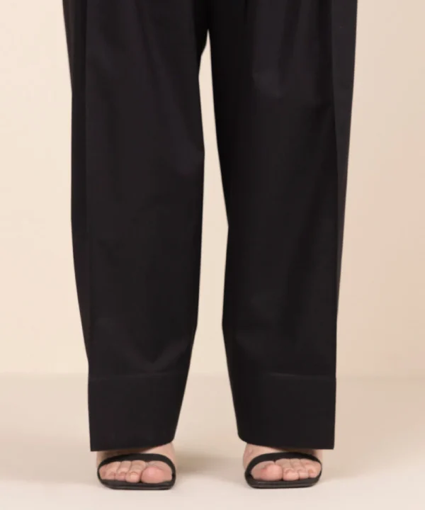 ✅ Elegant Farshi Shalwar For Women (Black)– EFSB