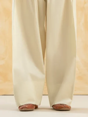 ✅ Elegant Farshi Shalwar For Women (Off White)– EFSOW