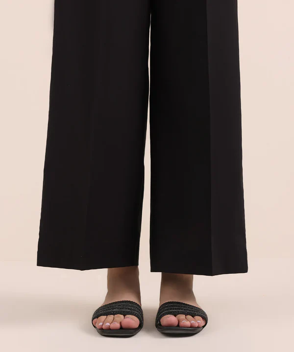 ✅ Palazzo Pant Trouser For Women – PPTW (Black)