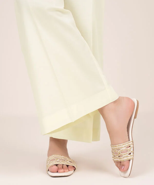 ✅ Palazzo Pant Trouser For Women – PPTW  (Cream)