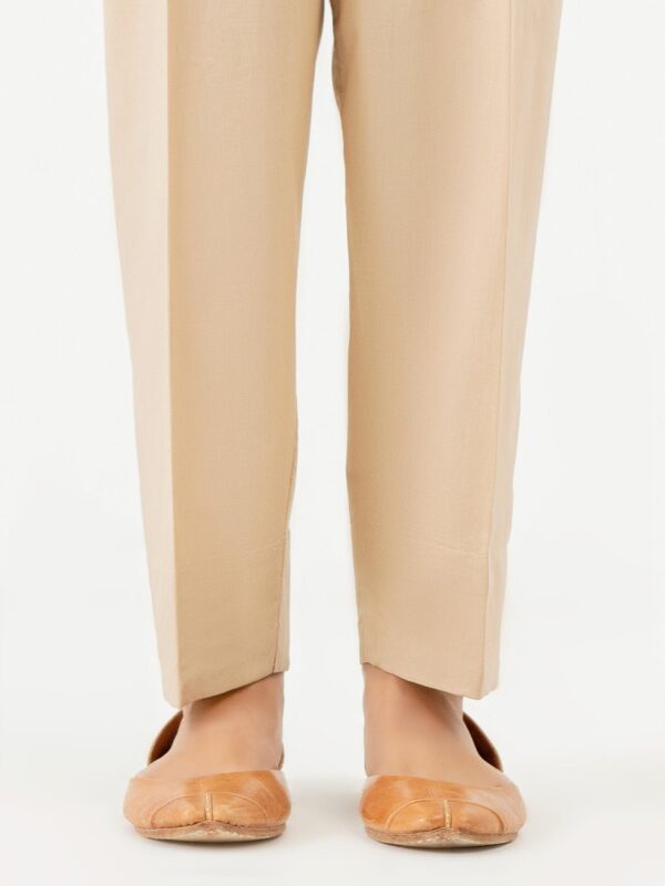 ✅ Straight Cotton Pant Trouser For Women (BEIGE)-BCPT