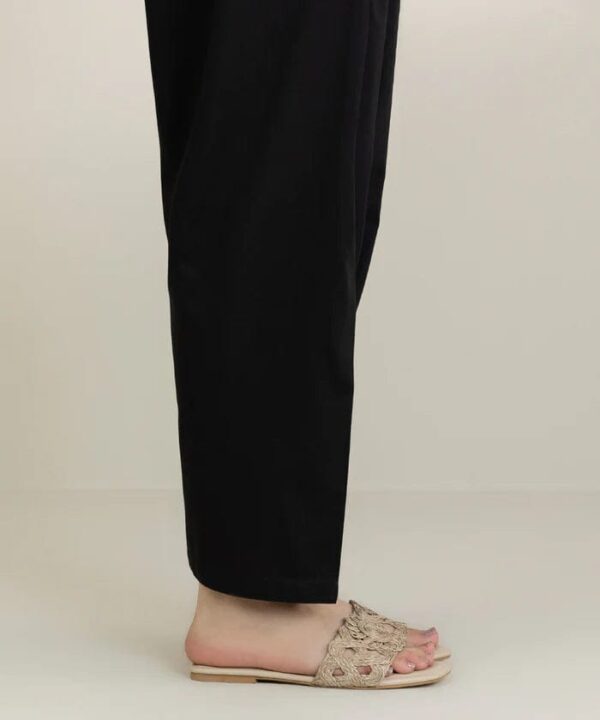 ✅ Basic Cotton Shalwar For Women (Black)– BCS-B