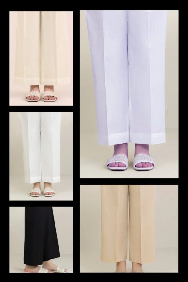 ✅ Wide Leg Cotton Pant Trouser For Women – WLPTC (Culottes Style)