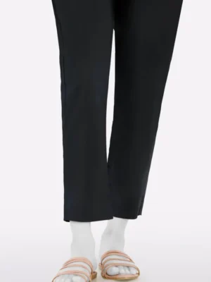 ✅ Straight Cotton Pant Trouser For Women (BLACK) -BCPT