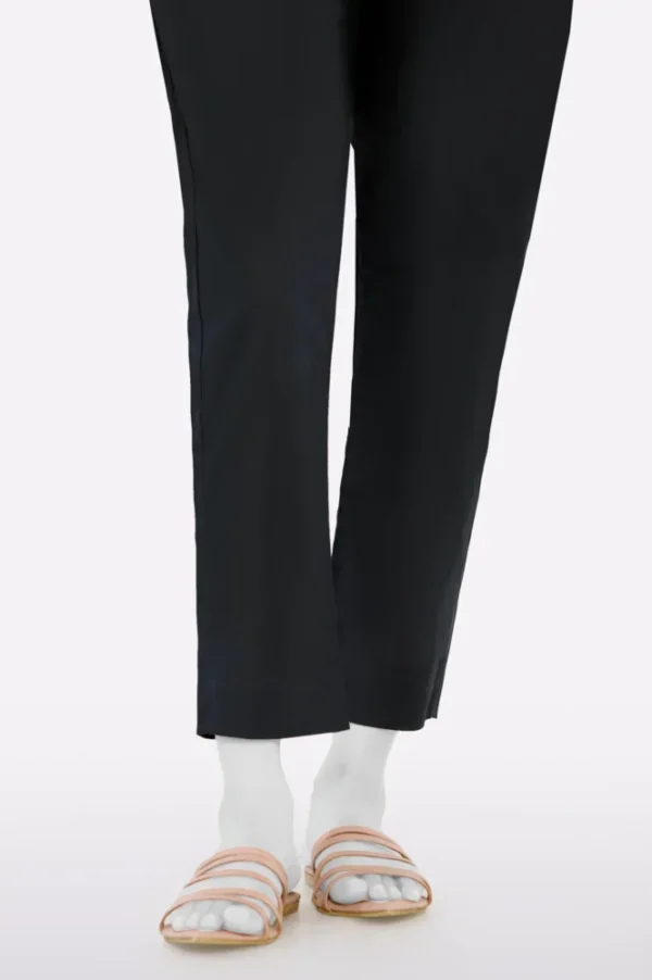 ✅ Straight Cotton Pant Trouser For Women (BLACK) -BCPT