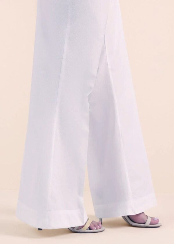 ✅ Bell Bottom Cotton Trousers For Women (White) – BBCT