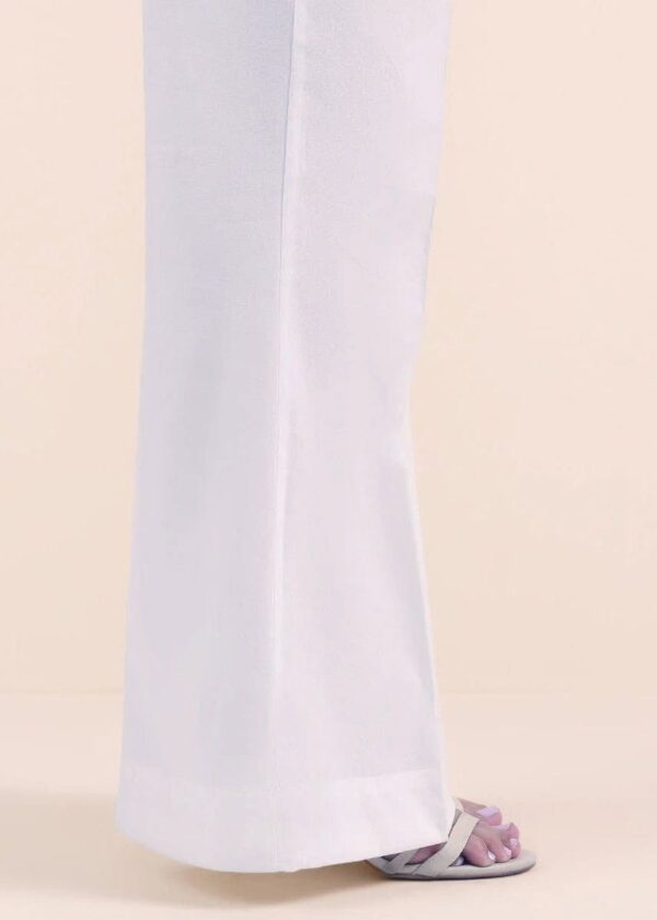 ✅ Bell Bottom Cotton Trousers For Women (White) – BBCT
